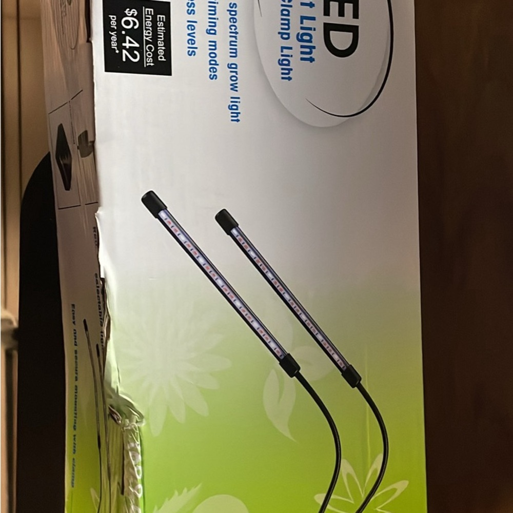 LED Grow Light with Dual Lamp